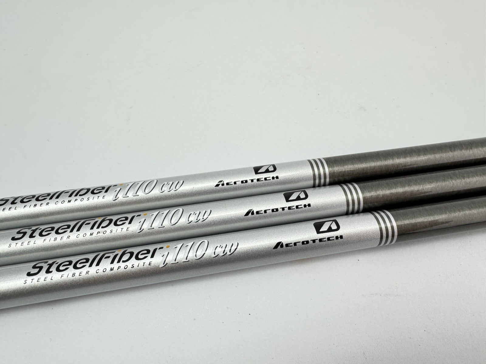 Steelfiber Aerotech Wedge Shaft Set (3) i110 Stiff Graphite 0.355 Tapered /290023