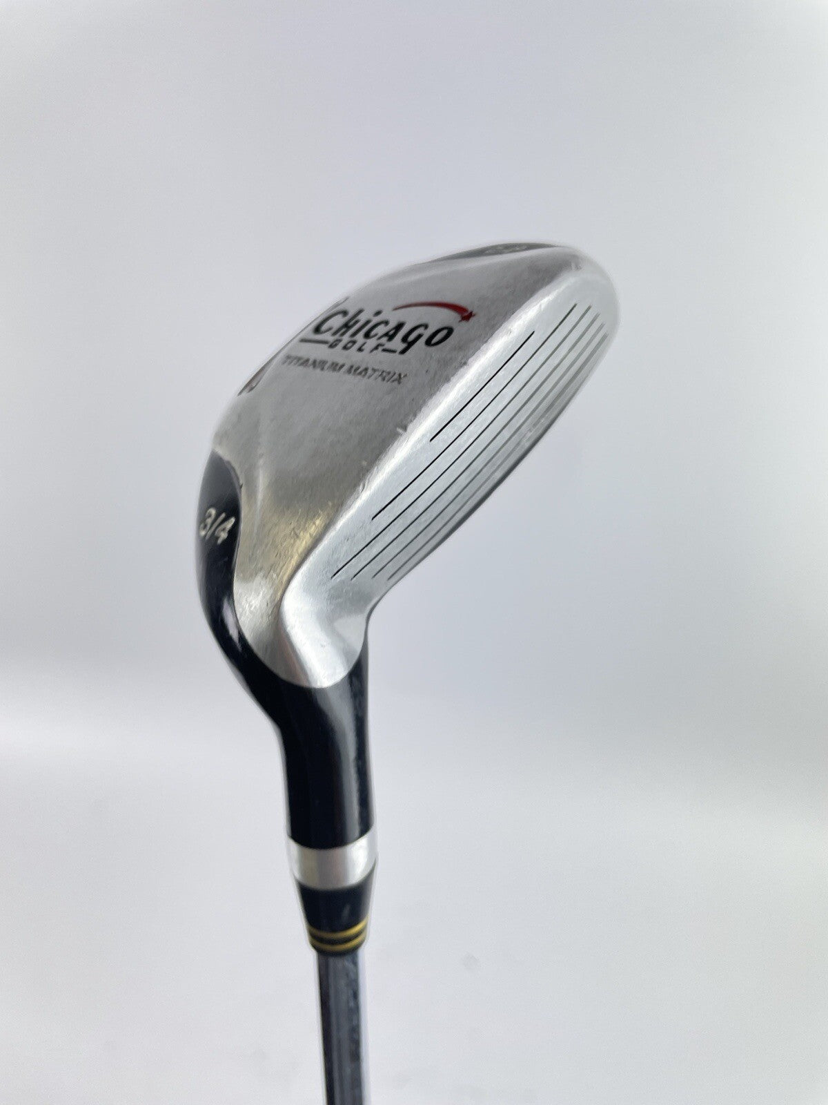 Chicago Golf 3/4 Hybrid 24° Regular Flex Steel/ Great Condition/ Right Hand/35124
