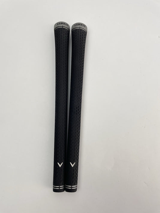 Callaway Lamkin Golf Grips (2) Crossline Standard /Black/Grey /Pulled /336690