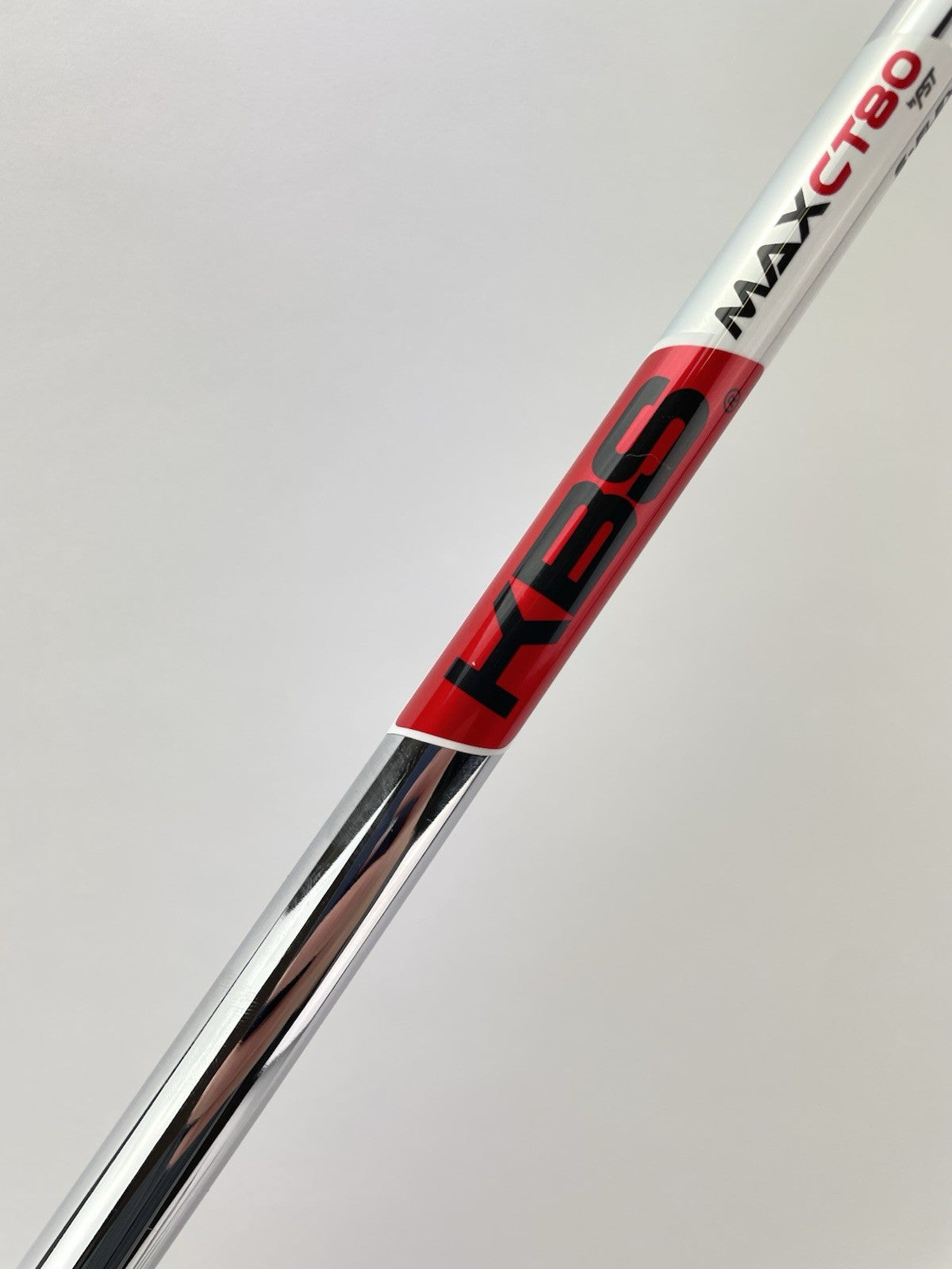 KBS Max CT80 Iron Shaft Stiff Flex Steel 35 /0.370 Parallel /273721