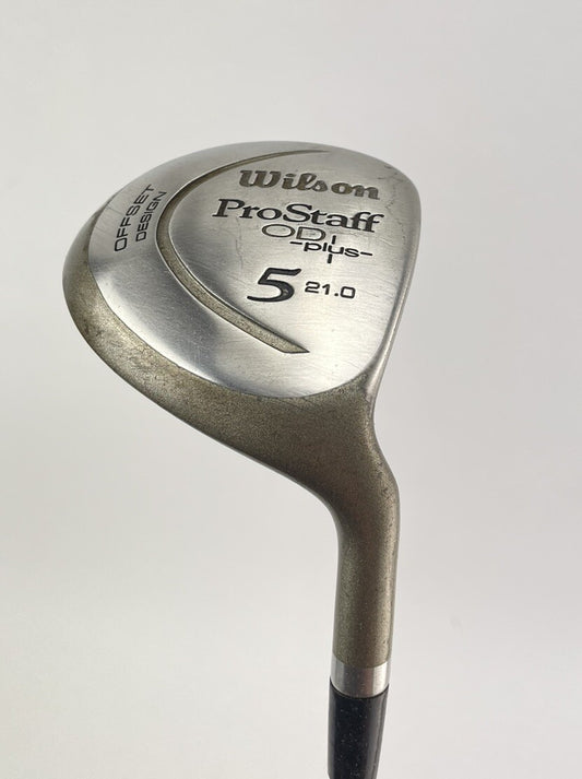 Wilson Ladies 5 Wood 21* Prostaff OD Plus Ladies Graphite /Right /New Grip 191820