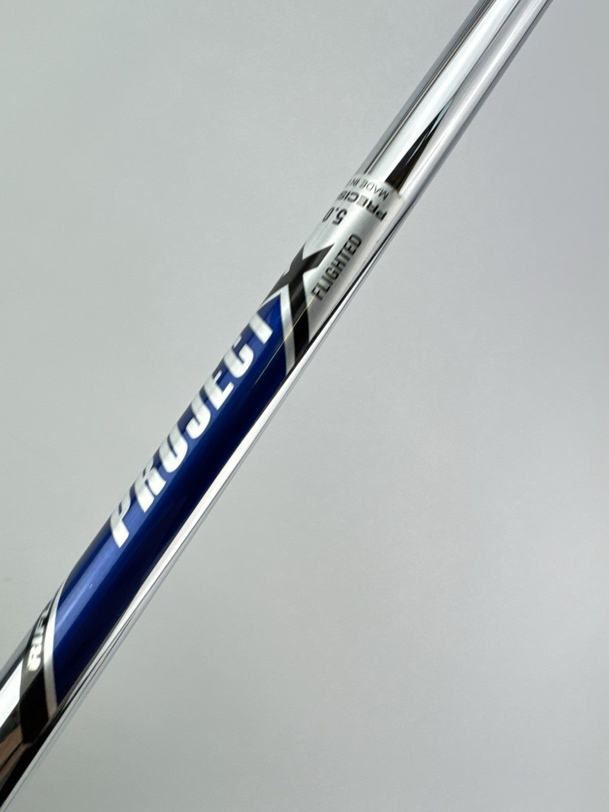 Project X Iron Shaft 5.0 Regular Flex Steel Flighted 37.5” /New /309094