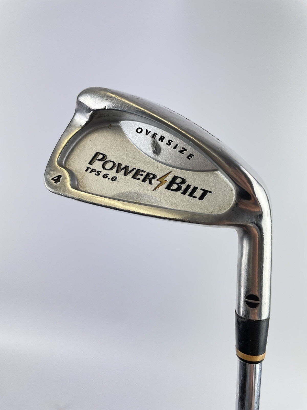 PowerBilt Golf 4 Iron Regular Flex Steel /Right Handed /New Grip /34490