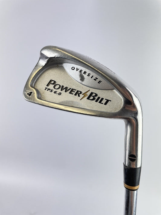 PowerBilt Golf 4 Iron Regular Flex Steel /Right Handed /New Grip /34490