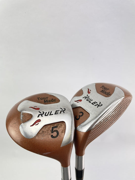 Mens Fairway Wood Set 3&5 Tour Made DG Regular Steel /Right /New Grips /210790