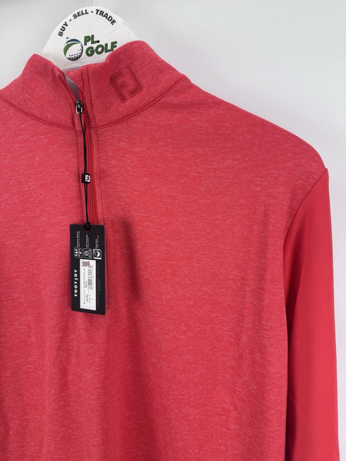 FootJoy Mens Tonal Heather Chill-Out Golf Pullover Men's Size Small/315182