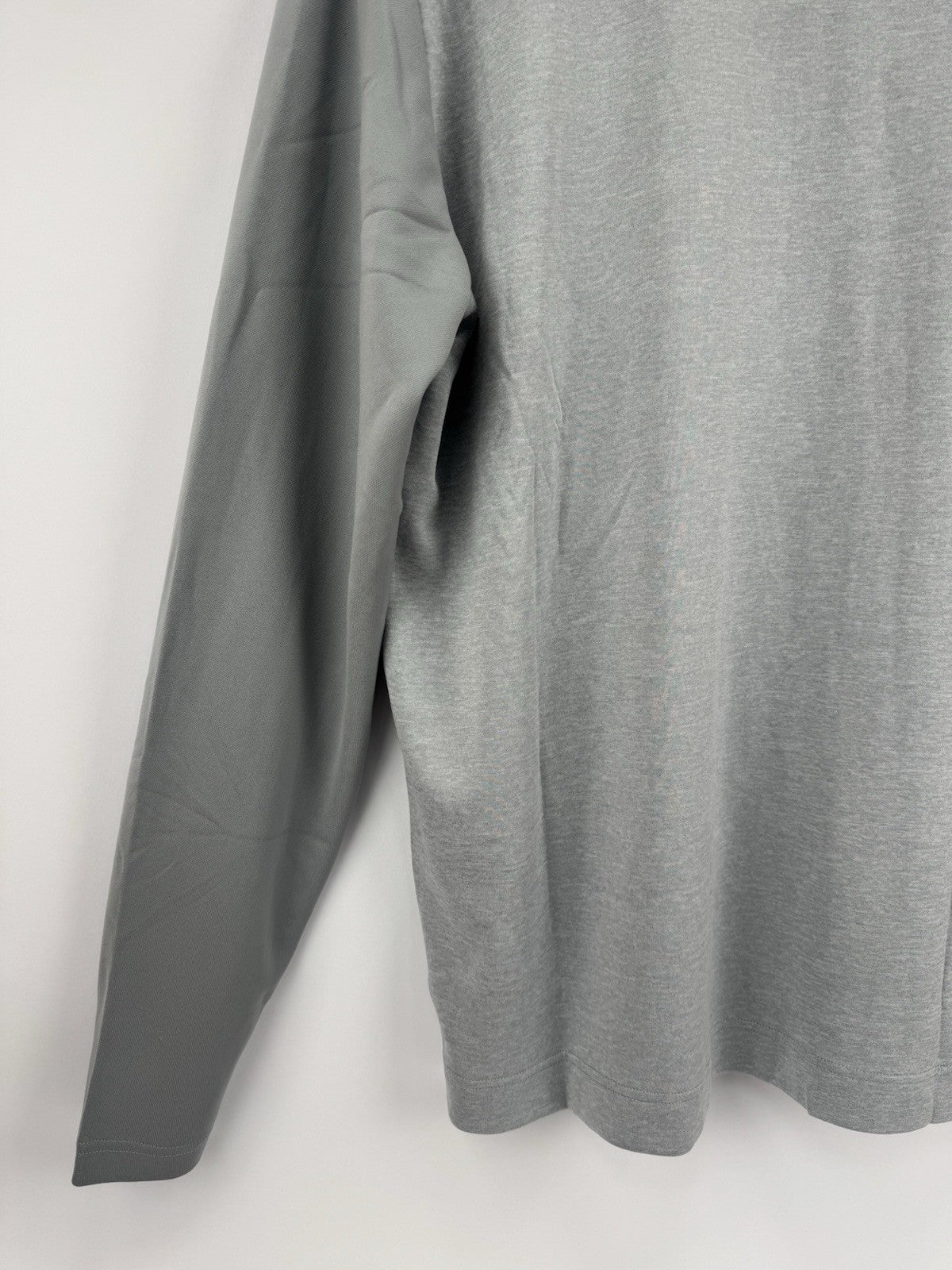 FootJoy Tonal Heather Chill-Out Pullover Mens Size Large Grey Long Sleeve/3272311