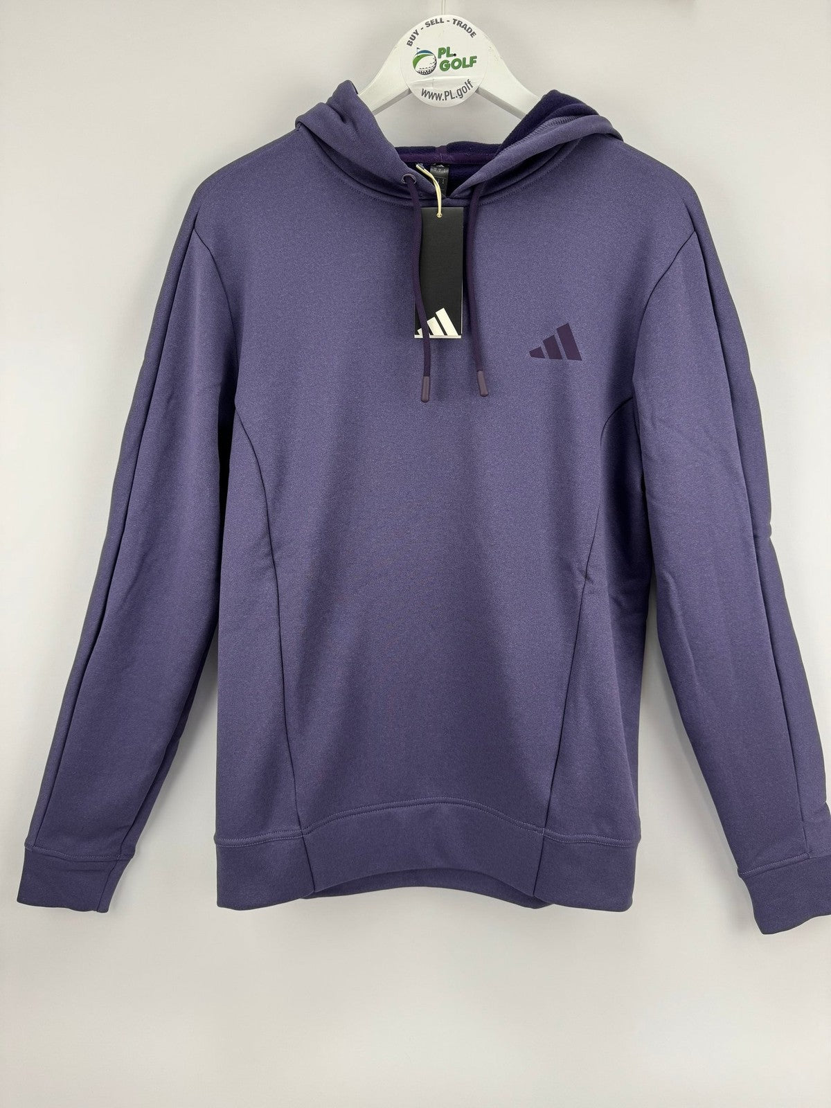Adidas Hoodie Men's Purple Activewear Size Small Fleece Lined/327220