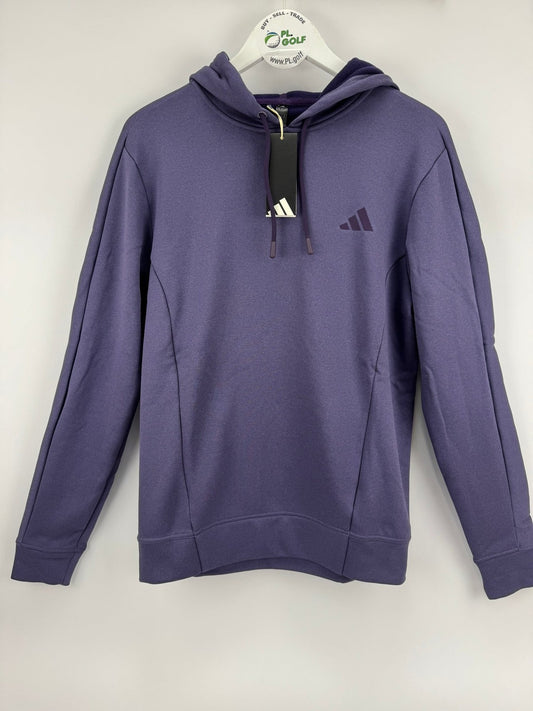 Adidas Hoodie Men's Purple Activewear Size Small Fleece Lined/327220