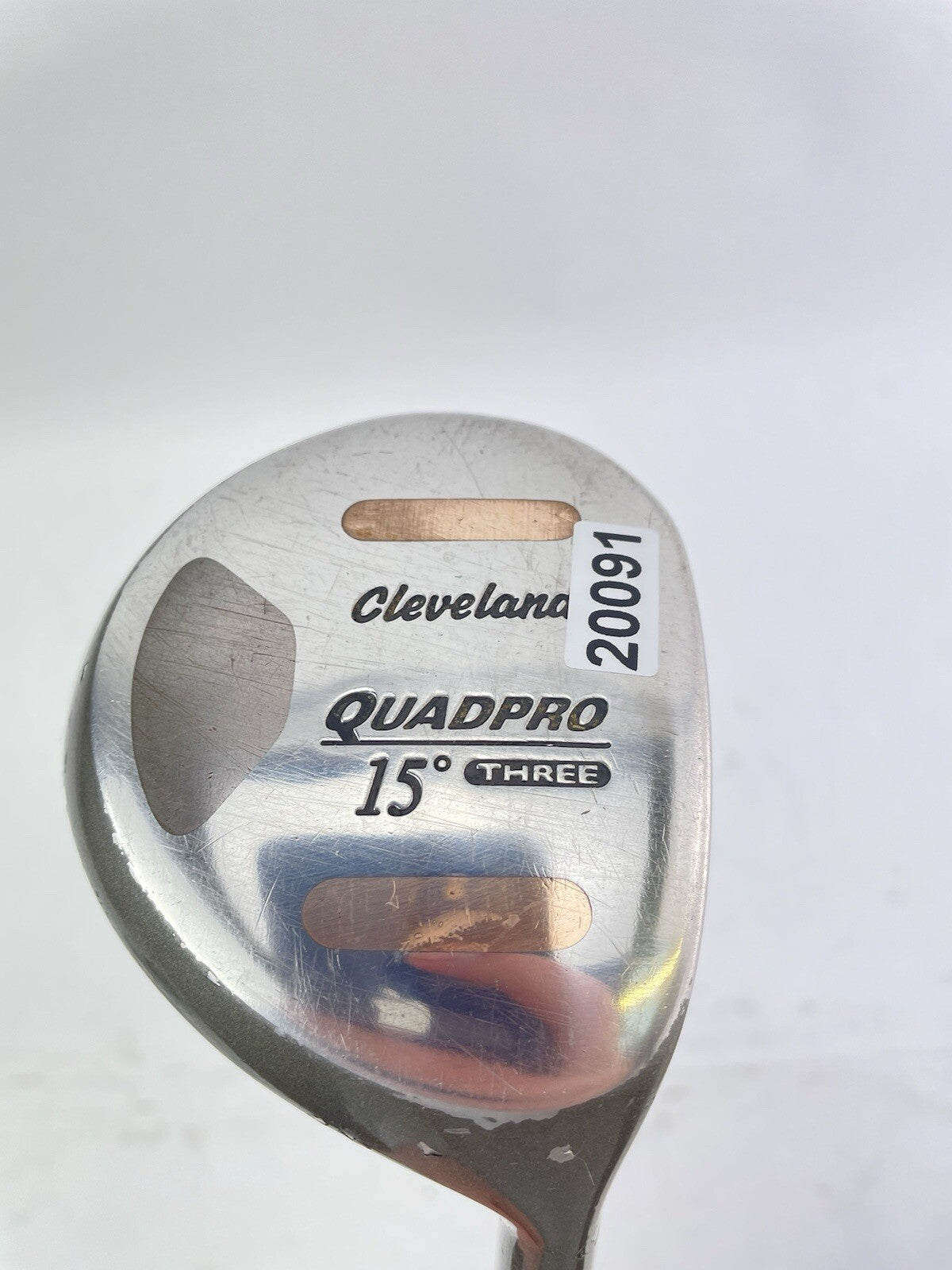 Cleveland QuadPro 3 Wood 15* Regular Flex Steel /Right Handed /New Grip /2009121