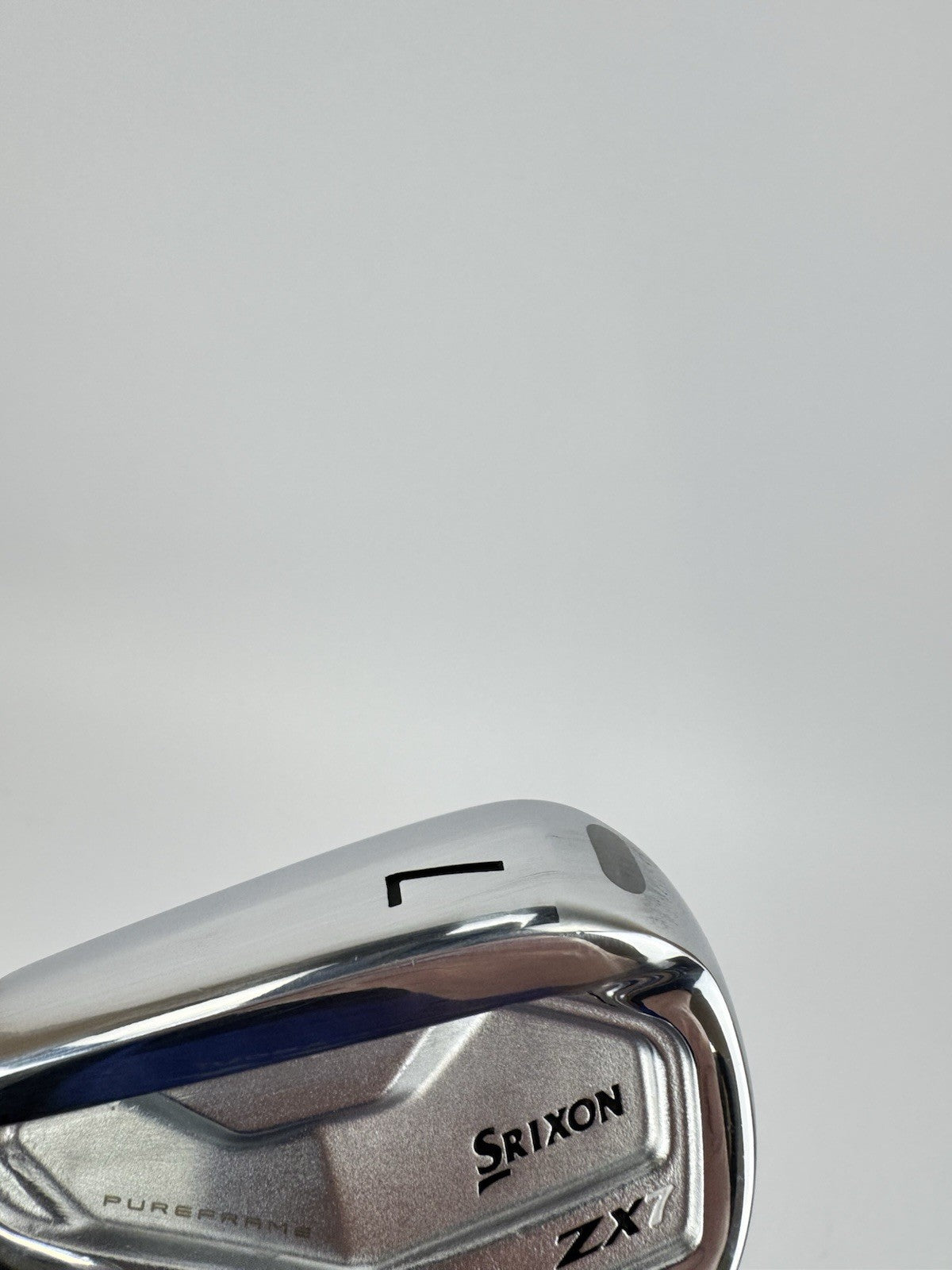 Srixon ZX7 7 Iron Left Handed Zelos7 Regular Steel -1/2” /Demo /333758