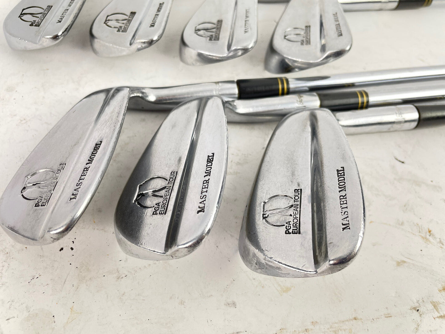 John Letters Pga Irons European Tour Master Model 4-PW Regular /New Grips/33832