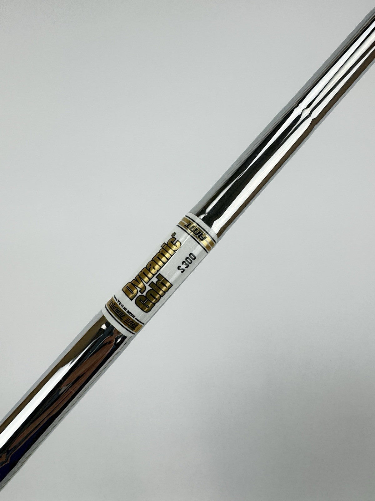 Dynamic Gold AMT Iron Shaft S300 Stiff Flex Steel 36" /0.355 Tapered /318830