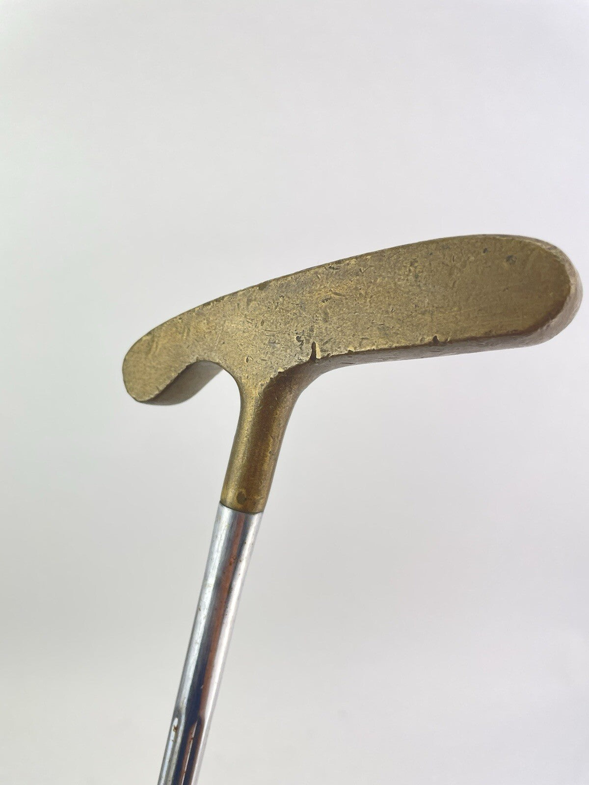 Golden Goose Brass Putter Blade John Letters 35" /Right Handed /New Grip /1768610