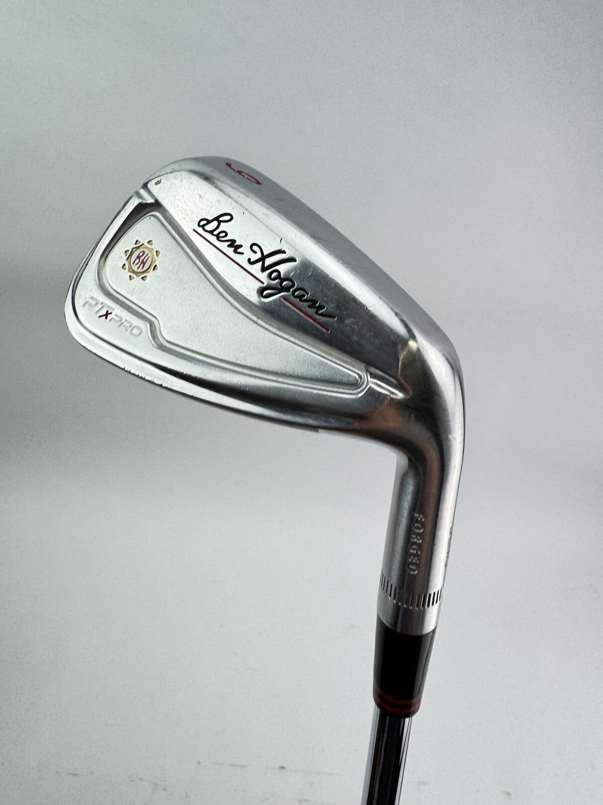 Ben Hogan PTx Pro 9 Iron Forged KBS Tour-V 120 X Flex Steel /Right Handed /225111