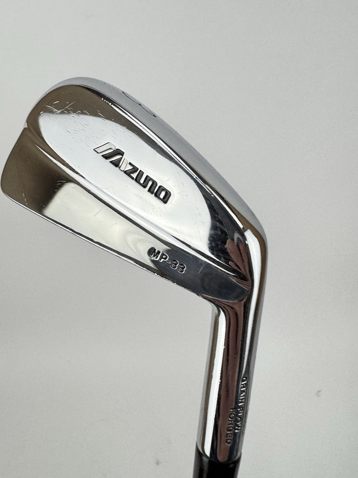 Mizuno MP33 3 Iron Forged 22* S400 Stiff Flex Steel +1” /Right /New Grip /339483