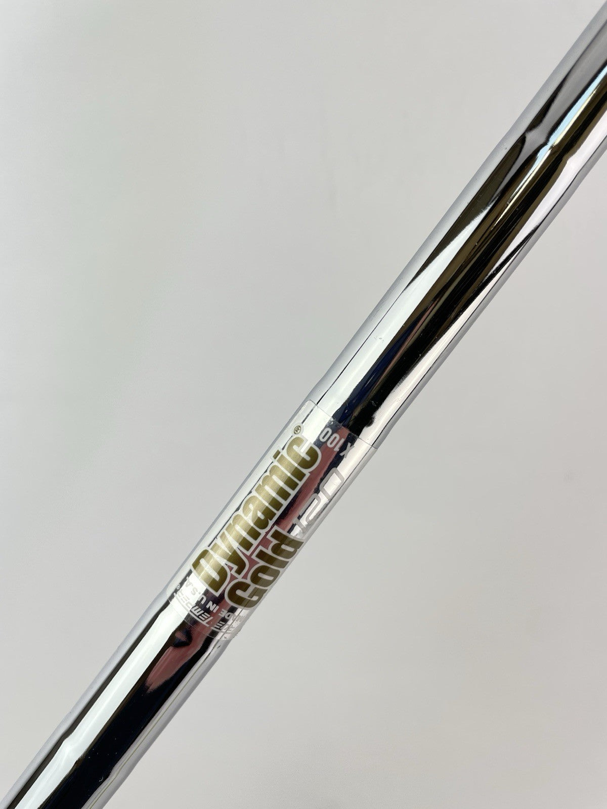 Dynamic Gold 120 Iron Shaft X100 X Flex Steel 35.75 /0.355 Tapered /235541