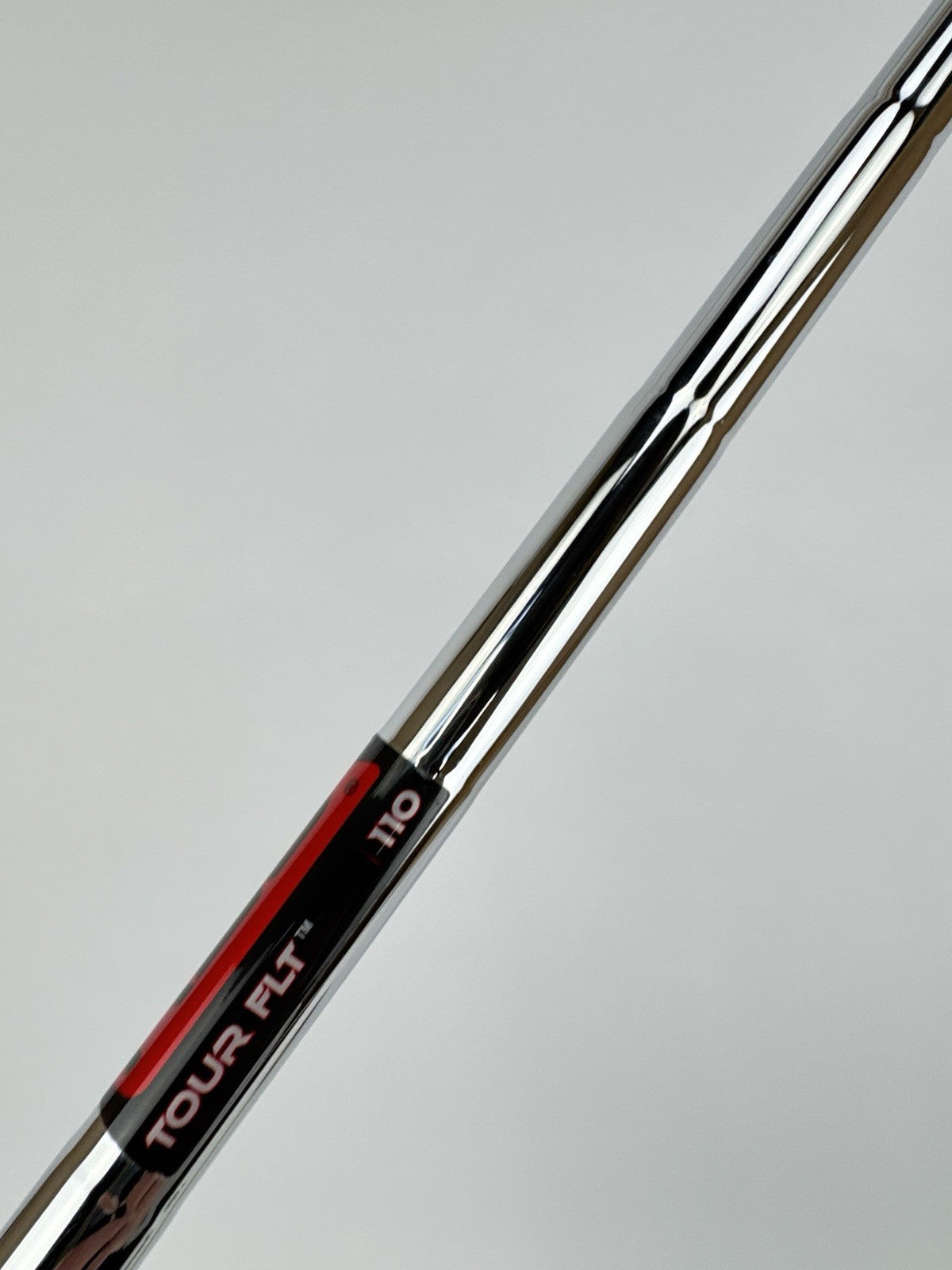 KBS Tour FLT 110 Iron Shaft Regular Flex Steel 35.25” /0.355 Tapered /316367