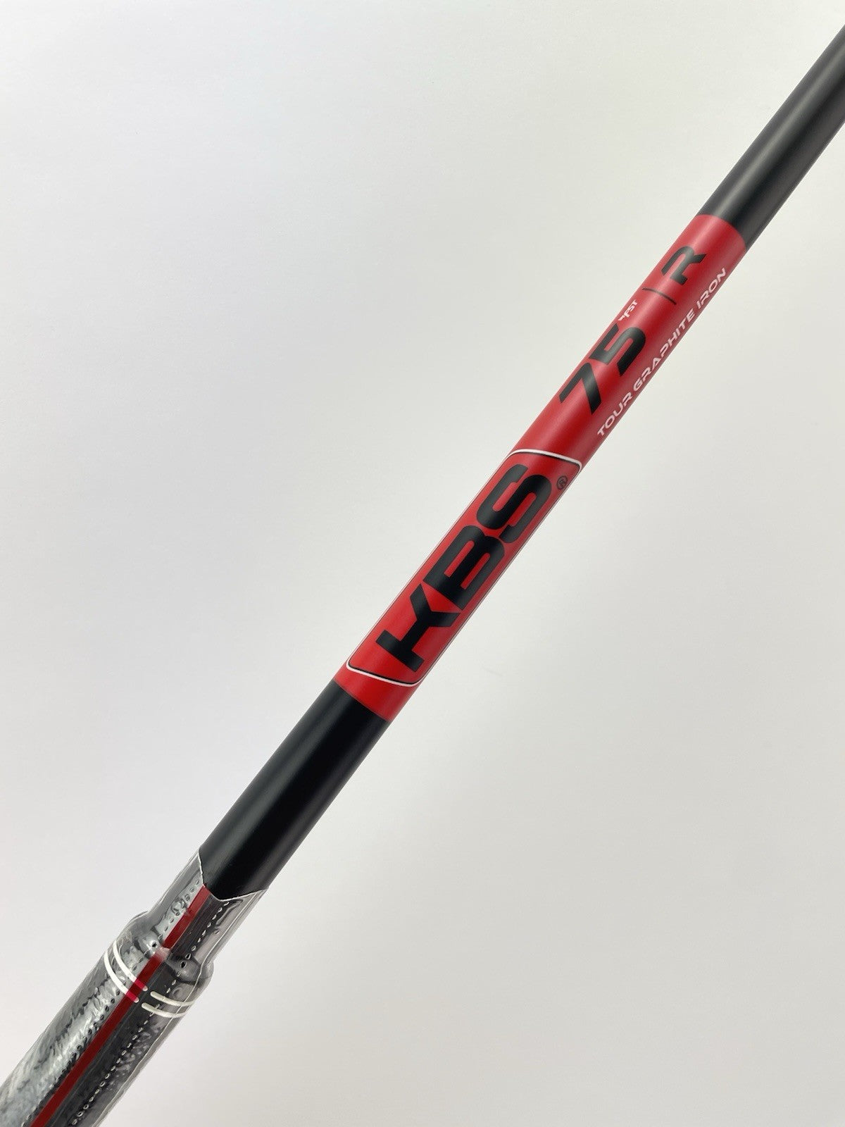 KBS Tour Graphite Iron Shaft 75 Regular Flex Graphite 35.5” /0.370 /Lamkin/291650