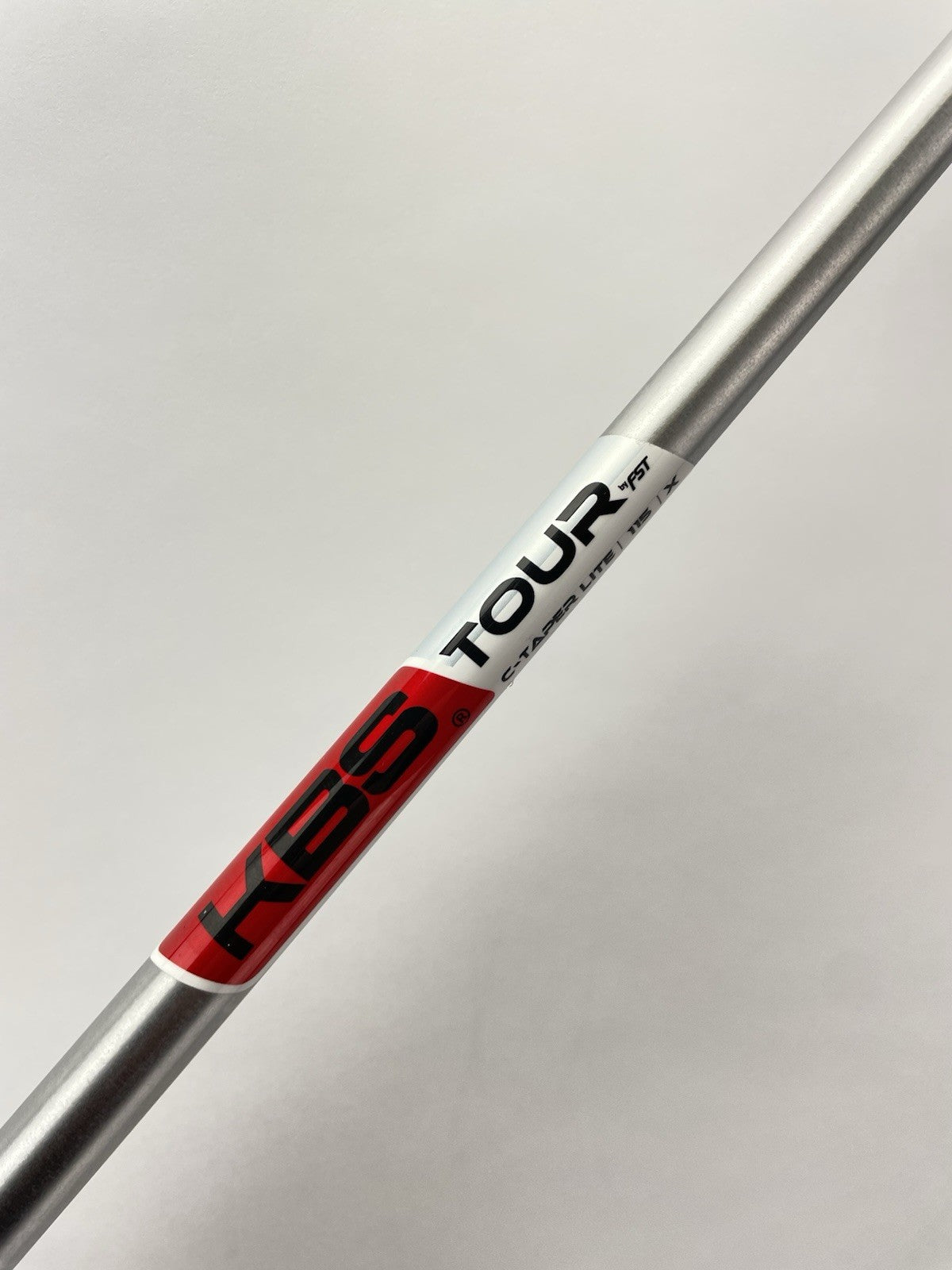 KBS Tour C-Taper Lite Iron Shaft 115 X Flex Steel 35” /0.355 Tapered /281612