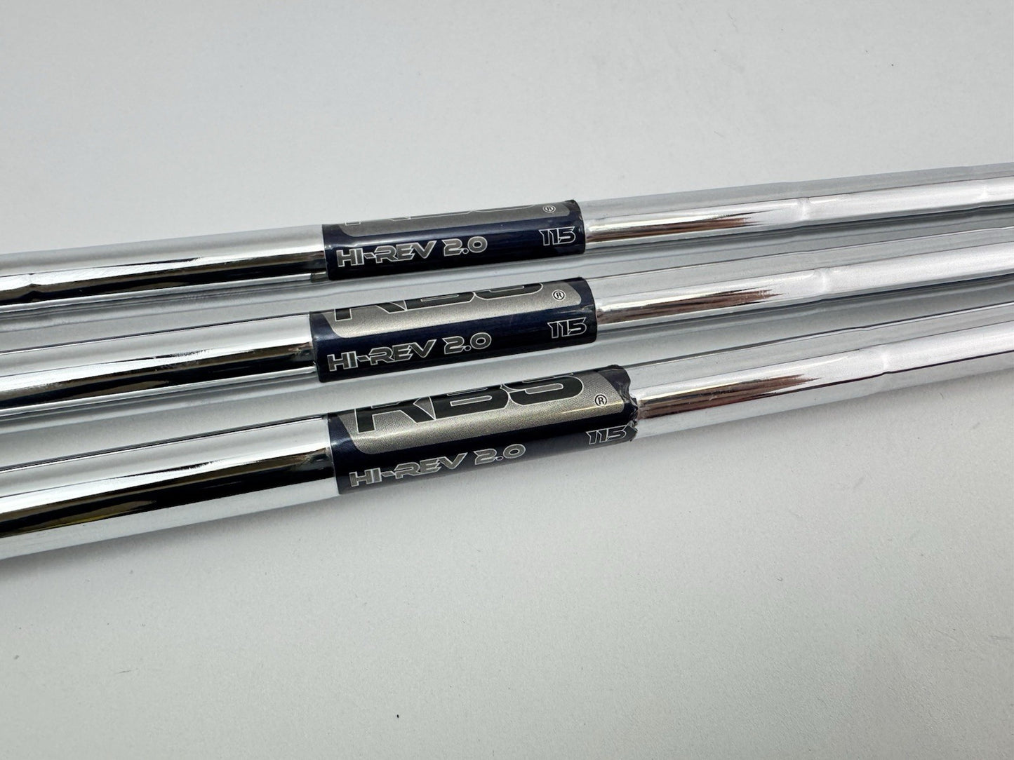 KBS Hi-Rev 2.0 Wedge Shaft Set (3) 115 Wedge Flex Steel /0.355 Tapered /274544
