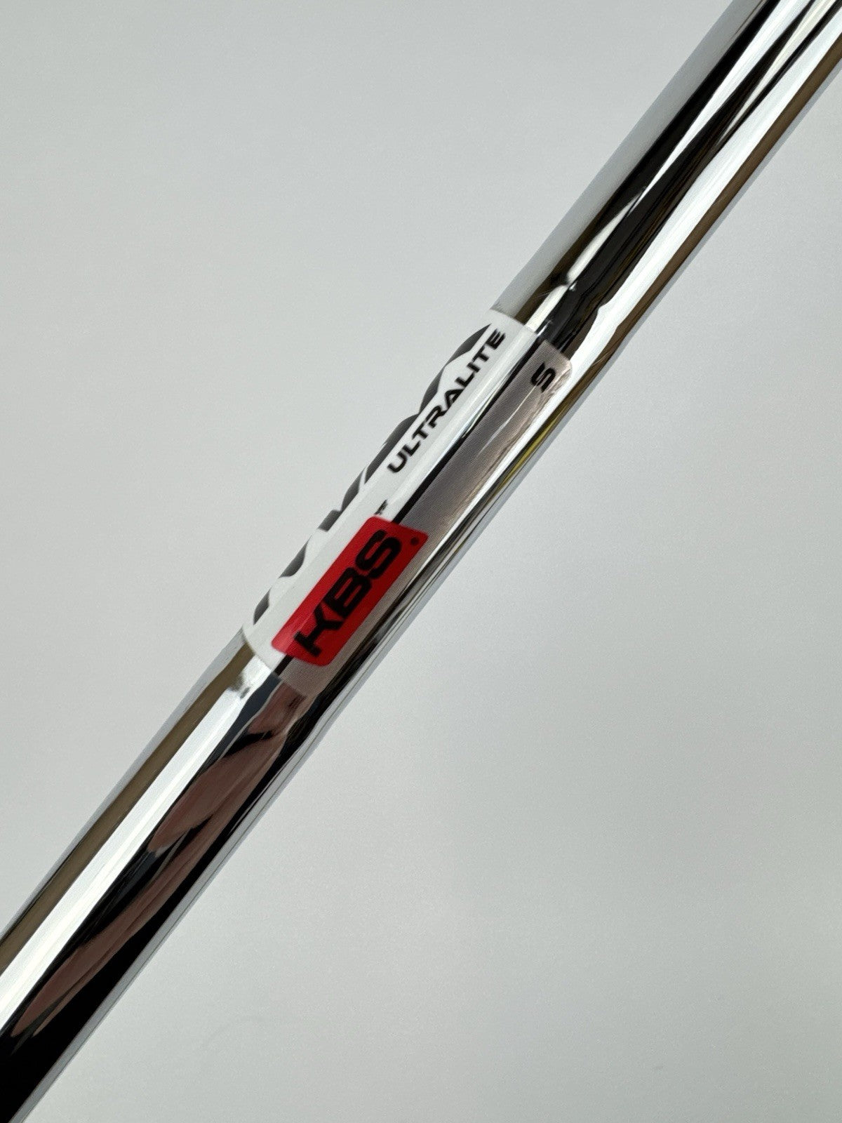 KBS Max Ultralite Iron Shaft Stiff Steel 35.5" /0.370 Parallel /330994
