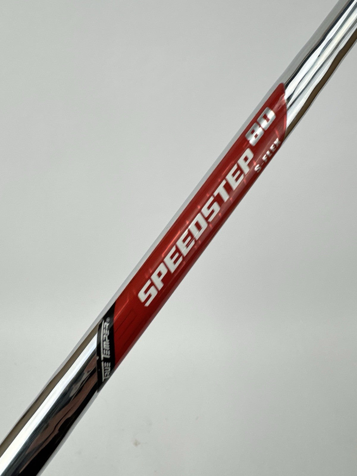 True Temper SpeedStep 80 Iron Shaft Stiff Flex Steel 36.25”/0.370 Parallel/339332