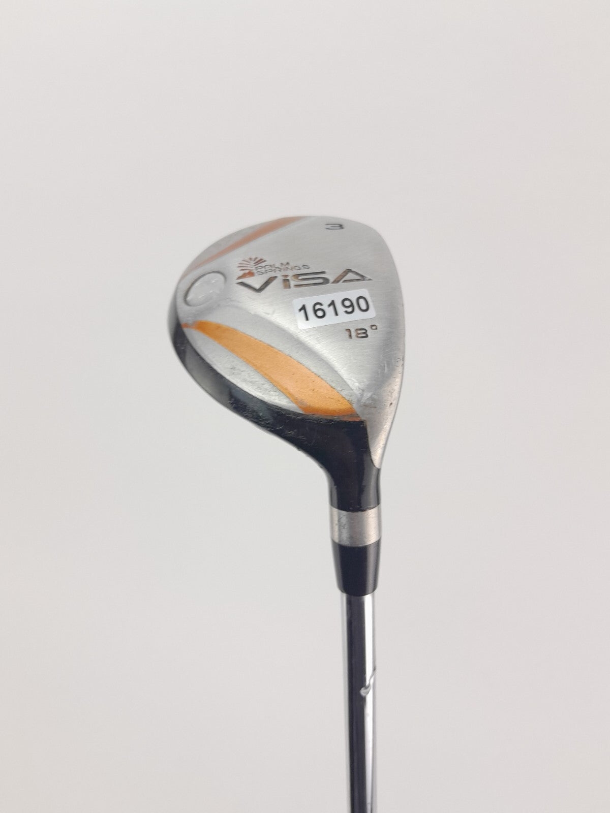 Mens 3 Hybrid 18* Palm Springs Stiff Flex Steel /Right Handed /New Grip /1619017