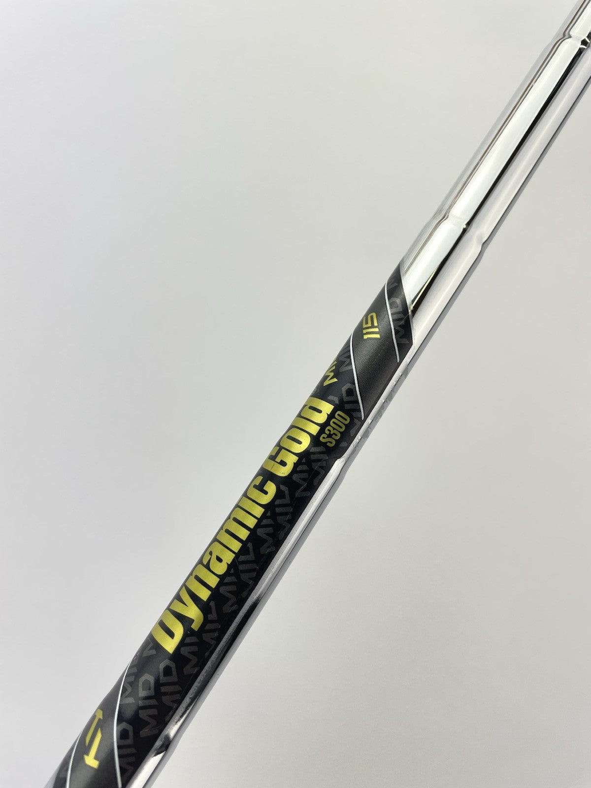 Dynamic Gold Mid 115 Iron Shaft Stiff Flex Steel 35.5” /0.355 Tapered /301047