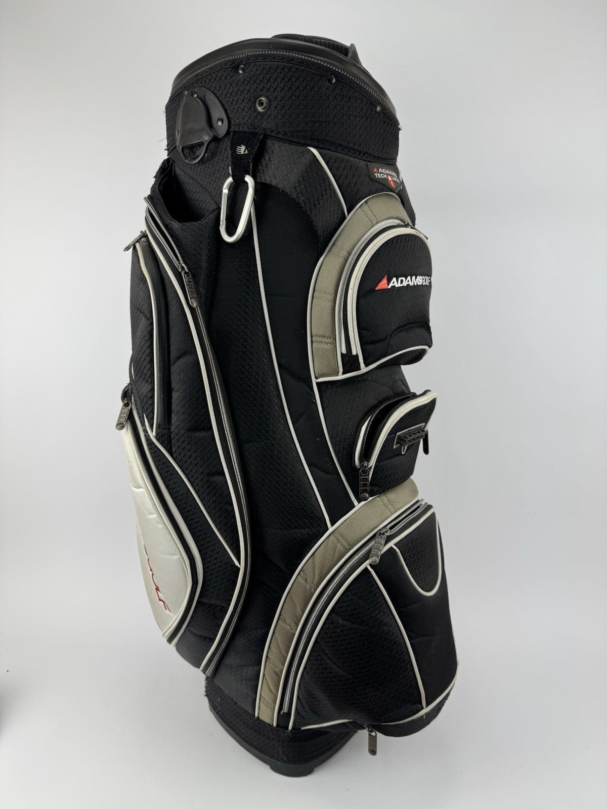 Adams Golf Bag Cart Trolley 11 Way Divider /Strap /Rainhood /329850