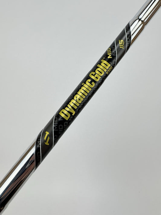 Dynamic Gold 115 Iron Shaft Mid R300 Regular Steel / 35” /0.355 Tapered /337910