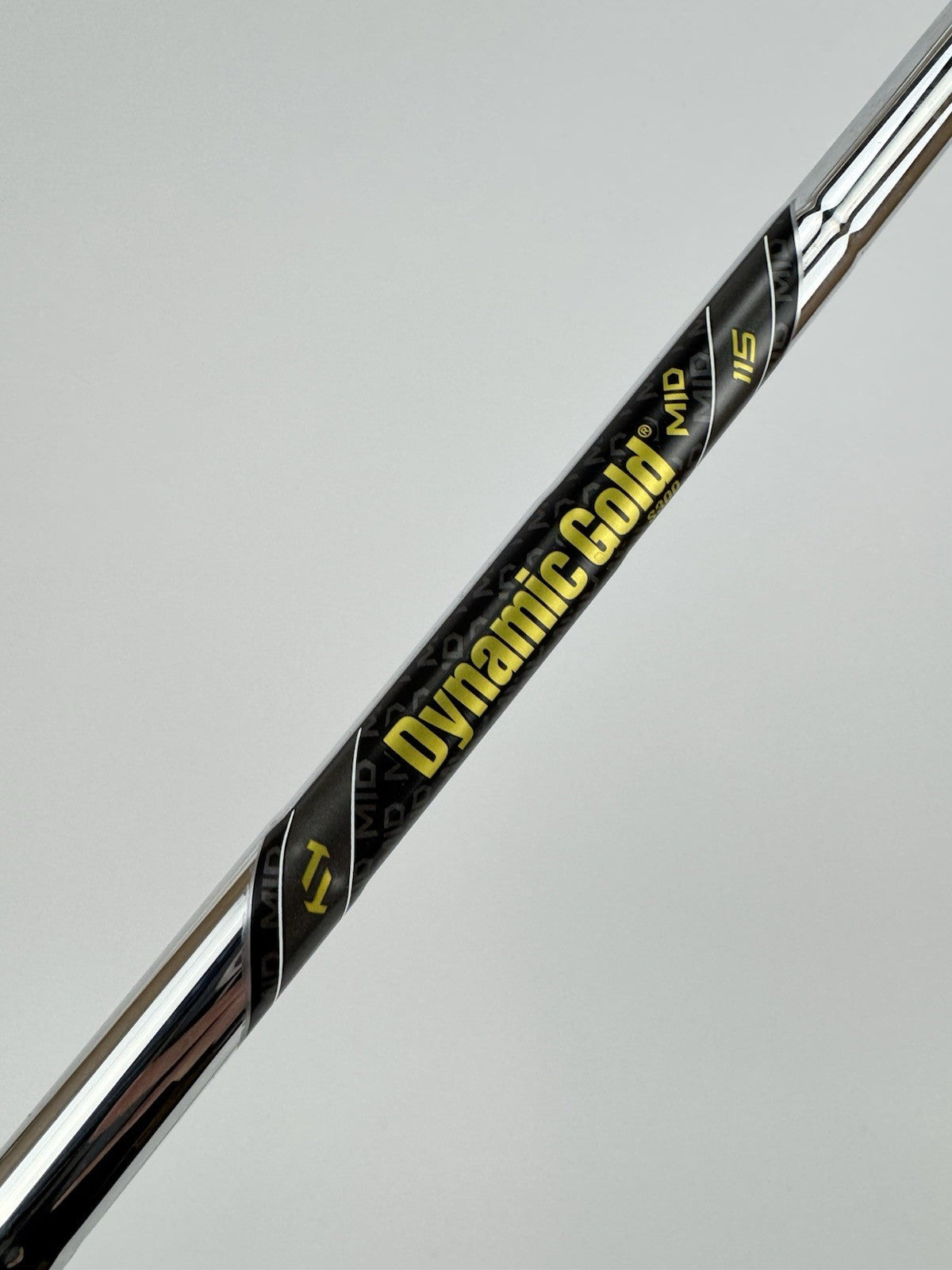 Dynamic Gold 115 Iron Shaft Mid S300 Stiff Flex Steel 36”/0.355 Tapered/325401