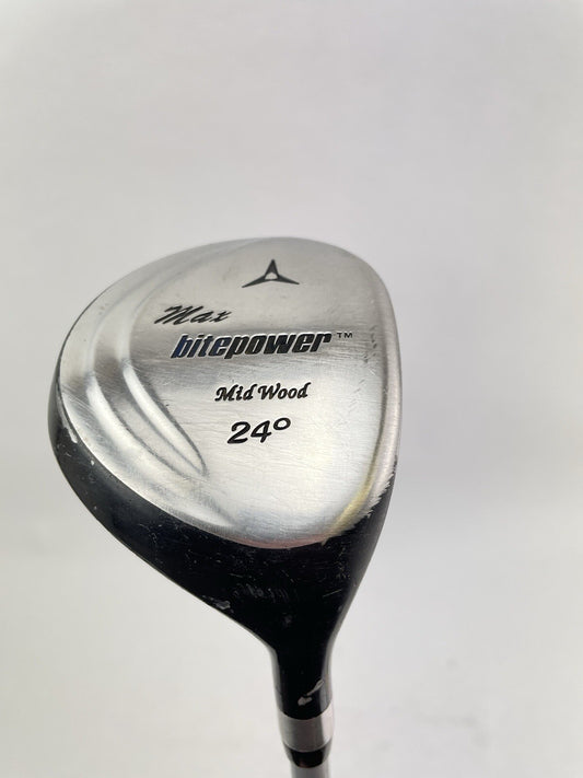 Ladies Golf 7 Wood 24* Max Bitepower Ladies Graphite /Right /New Grip /211620