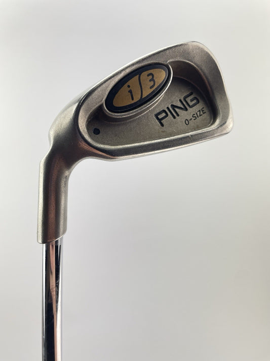 Ping i3 4 Iron O-Size Left Handed Black Dot AWT Stiff Steel/ New Grip /282890