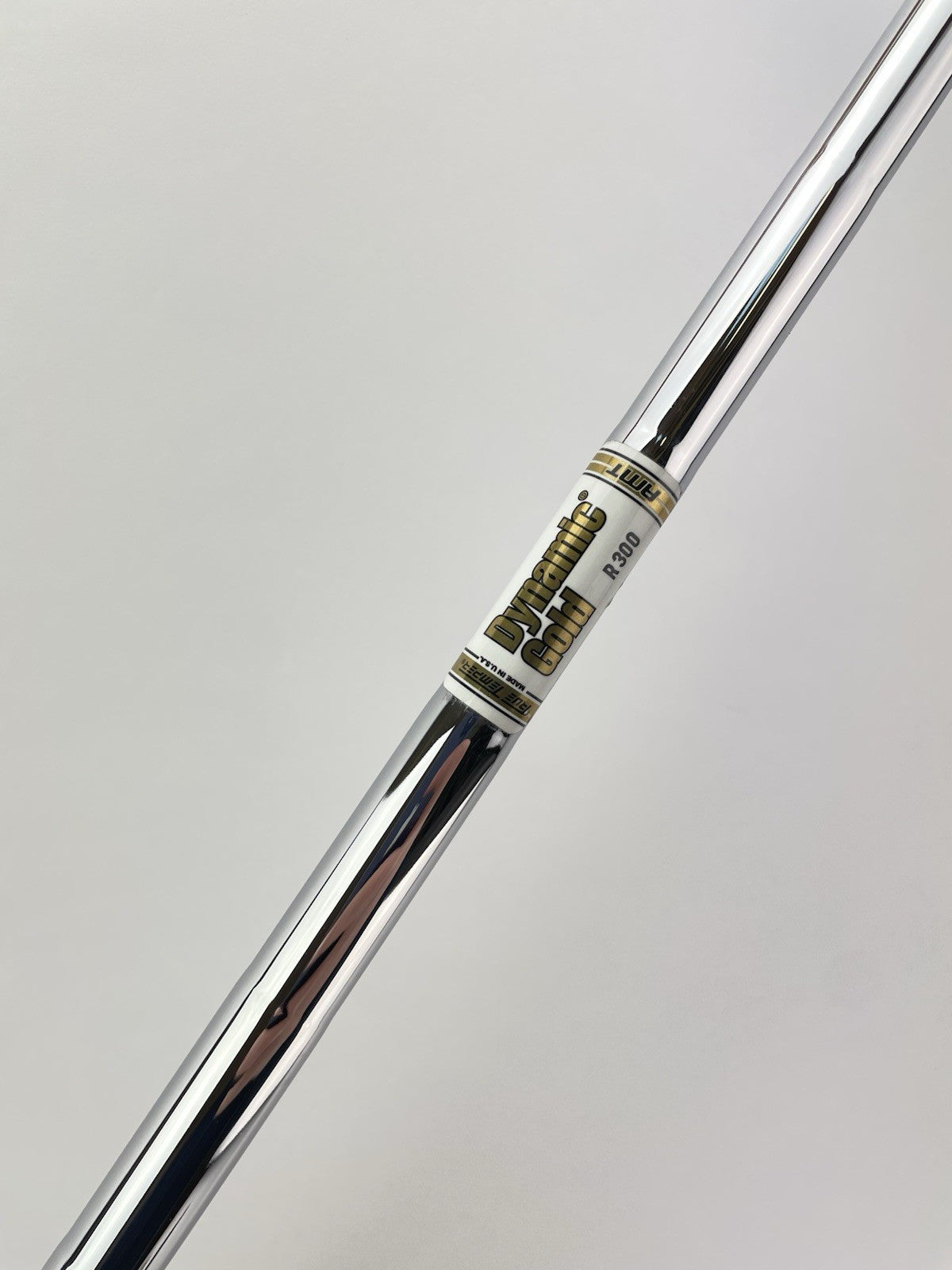 Dynamic Gold AMT Iron Shaft Regular Flex Steel 35.5” /0.355 Tapered /296120