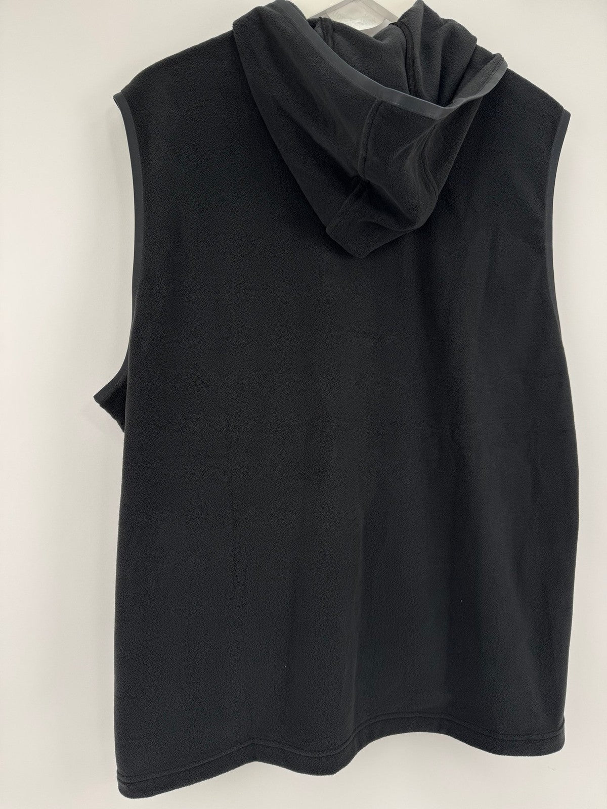 Adidas Ultimate365 Hoodie Vest Men's Size Medium Black Fleece Sleeveless /325638