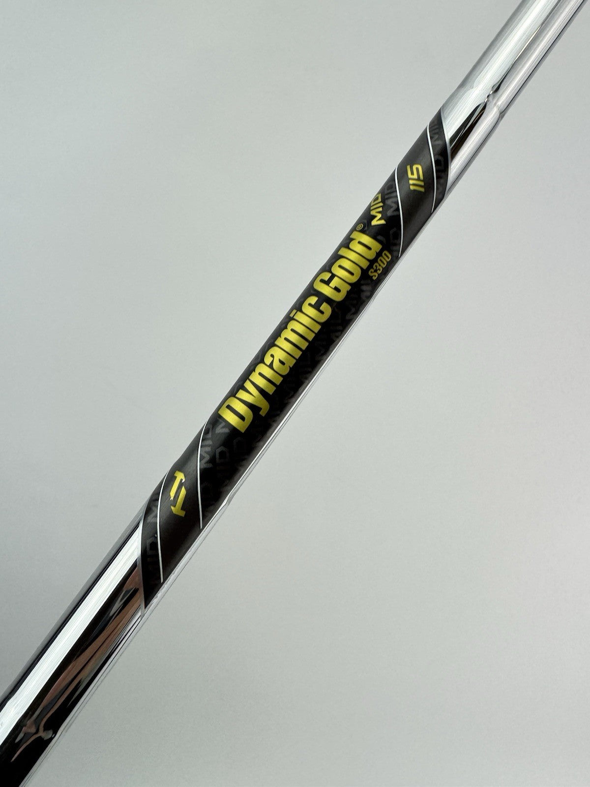 Dynamic Gold Mid Iron Shaft 115 Stiff Flex Steel 36 /0.355 Tapered /307162
