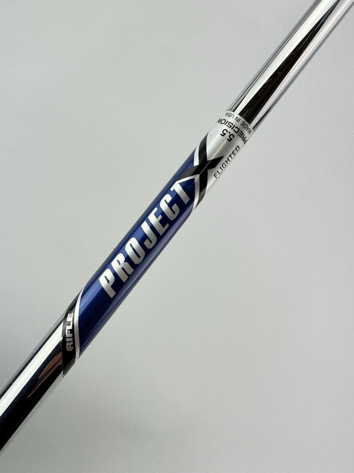 Project X Flighted Iron Shaft Regular Flex Steel 35.5” /0.355 Tapered /308840