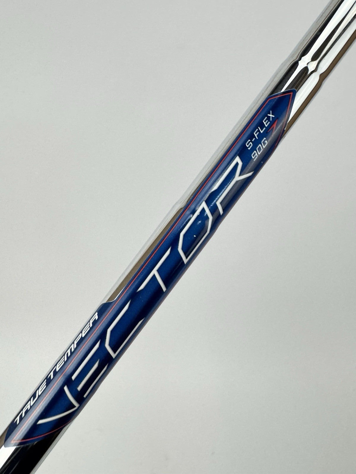 True Temper Vector Iron Shaft 90G Stiff Flex Steel 36” /0.370 Parallel /338613