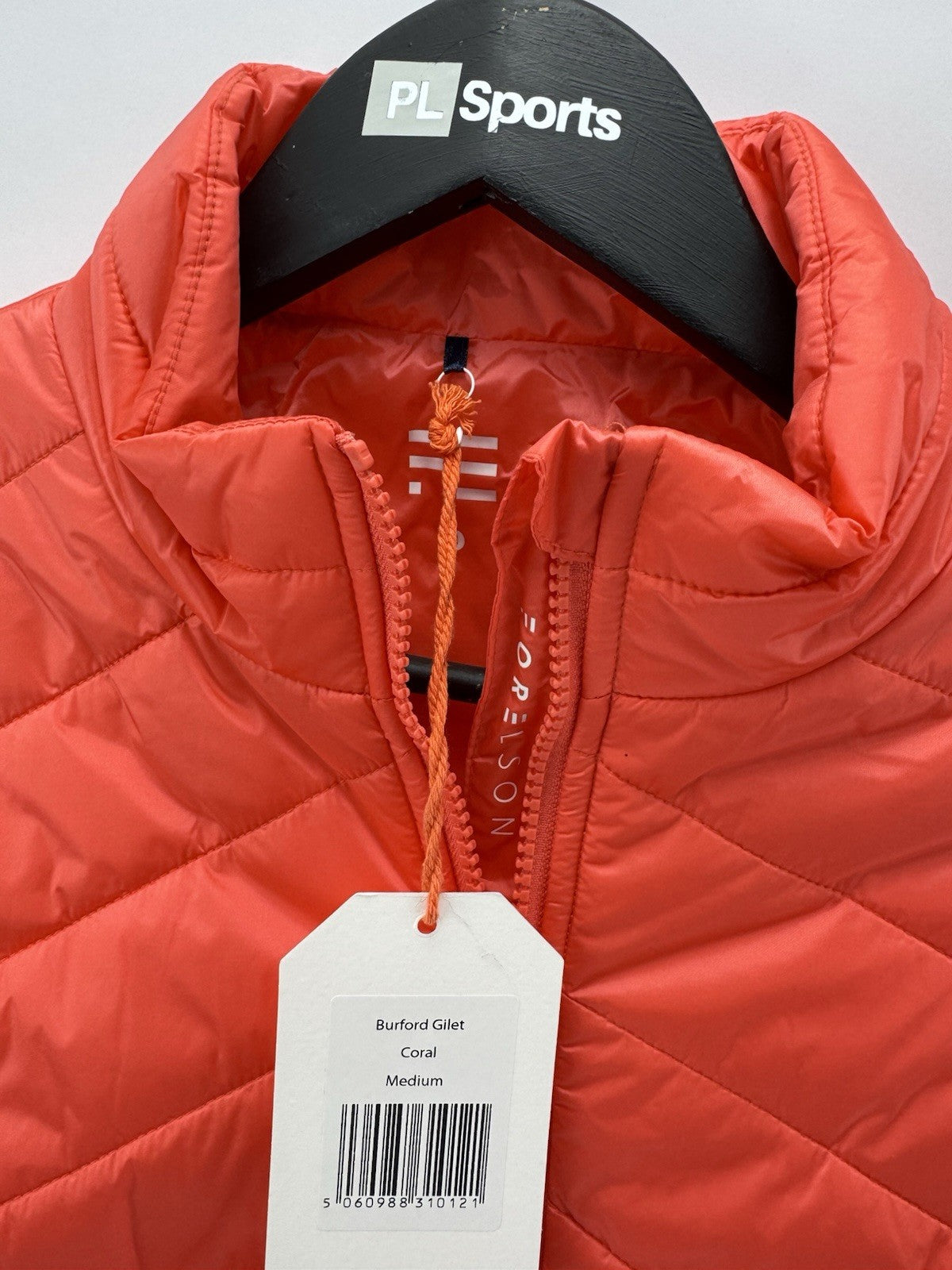 Forelson Golf Women’s Gilet Burford Coral Colour UK Medium /New /298128
