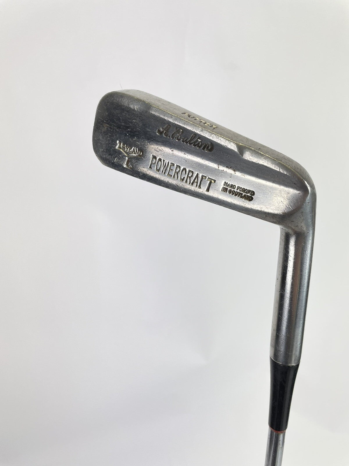 Powercraft Leyland Putter Ladies A.Foulton 33.5” Made in Scotland Blade/New Grip0