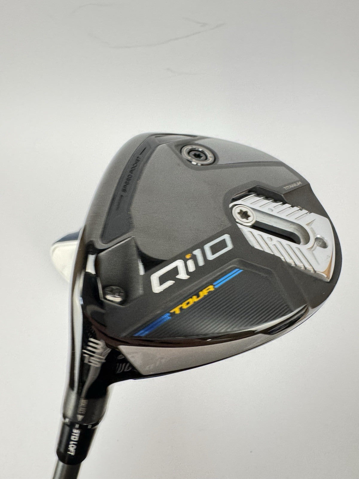 Taylormade Qi10 Tour 3 Wood Left Handed Helium F4 Stiff Graphite /344463