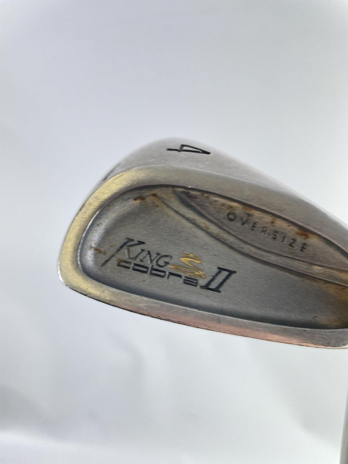 King Cobra 4 Iron Oversize II Regular Steel /Right Handed /New Grip /83762