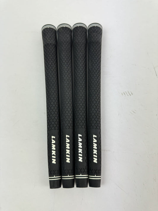 Lamkin Midsize Golf Grips (4) Across Connect Compatible/Black/New /192100