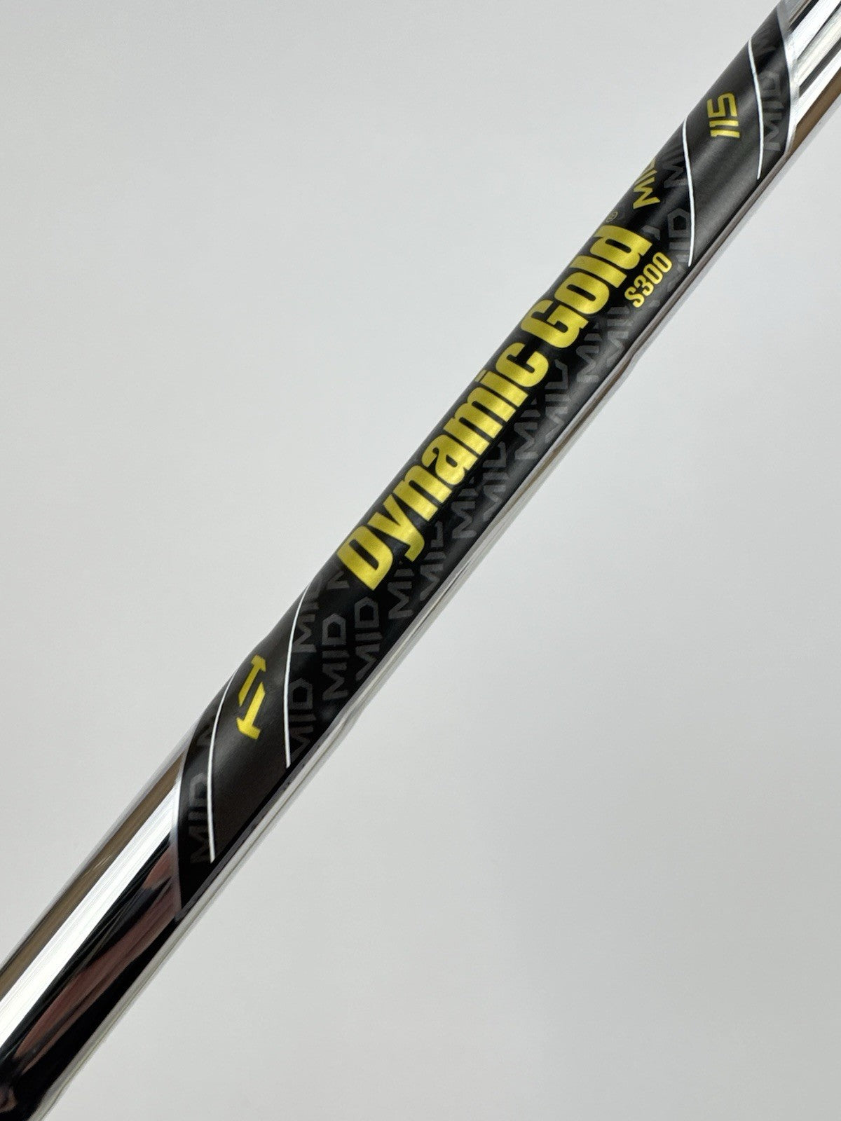 Dynamic Gold 115 Iron Shaft Mid S300 Stiff Flex Steel 36.25” /0.355 /330963
