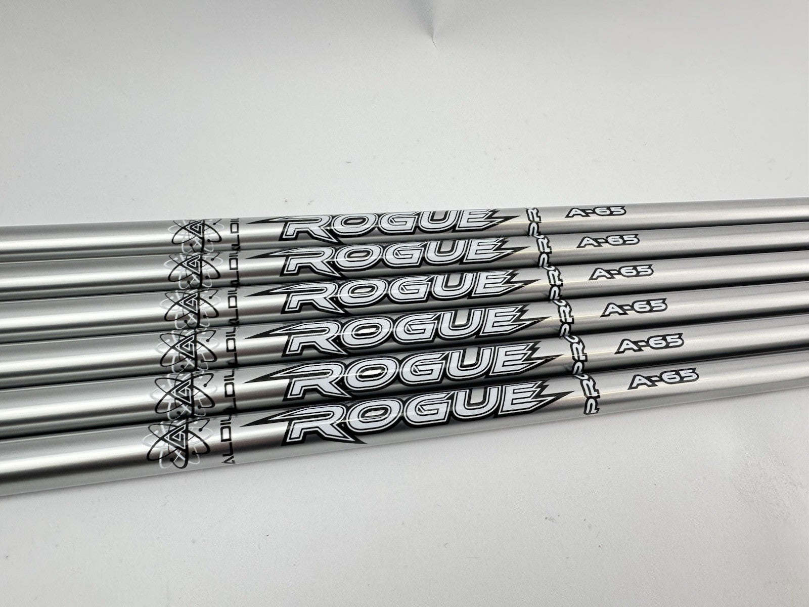 Aldila Rogue Pro Iron Shaft Set 5-PW 65 Senior Flex Graphite 0.355 Tapered /New2