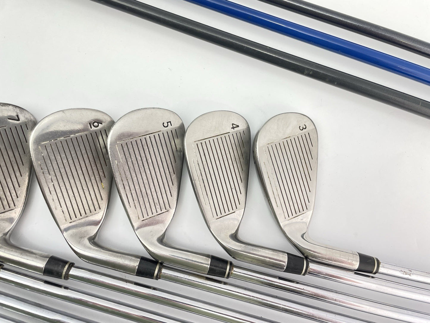 Mens Golf Package Set 13 Clubs Regular Flex /Right /New Grips /Cart Bag /2905310