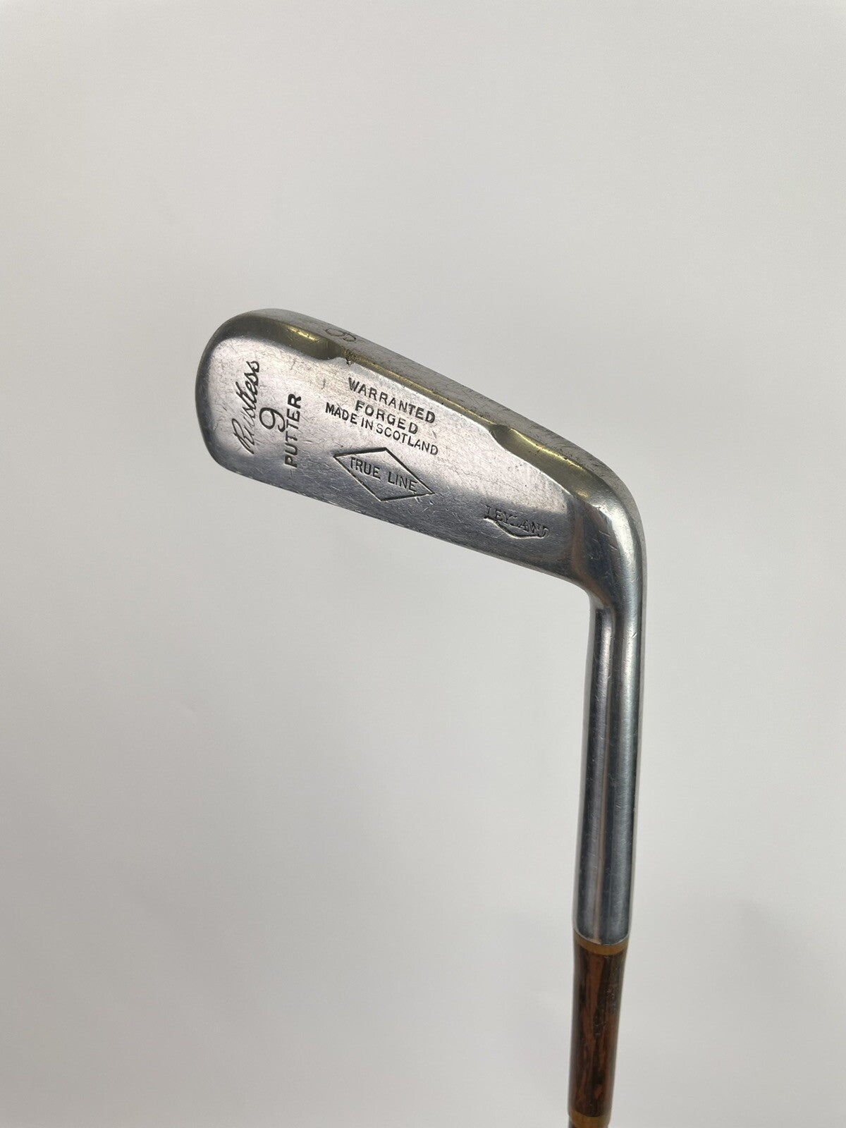True Line Leyland Rustless Made In Scotland Putter 34” Composite Shaft/Winn Grip0