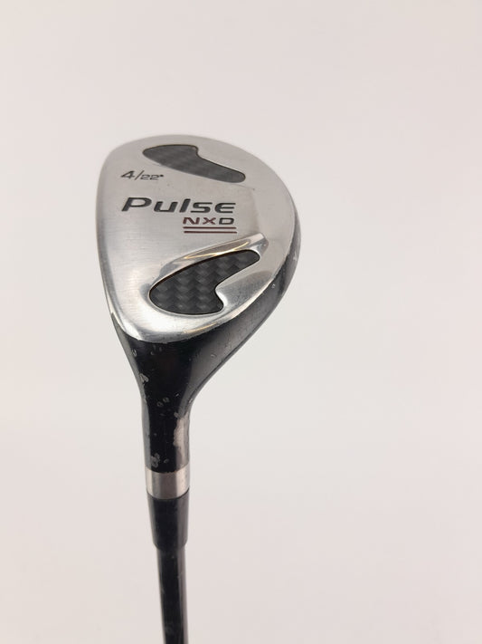 Mens Golf 4 Hybrid 22* Pulse NXD Firm Graphite /Right Handed /New Grip /165670