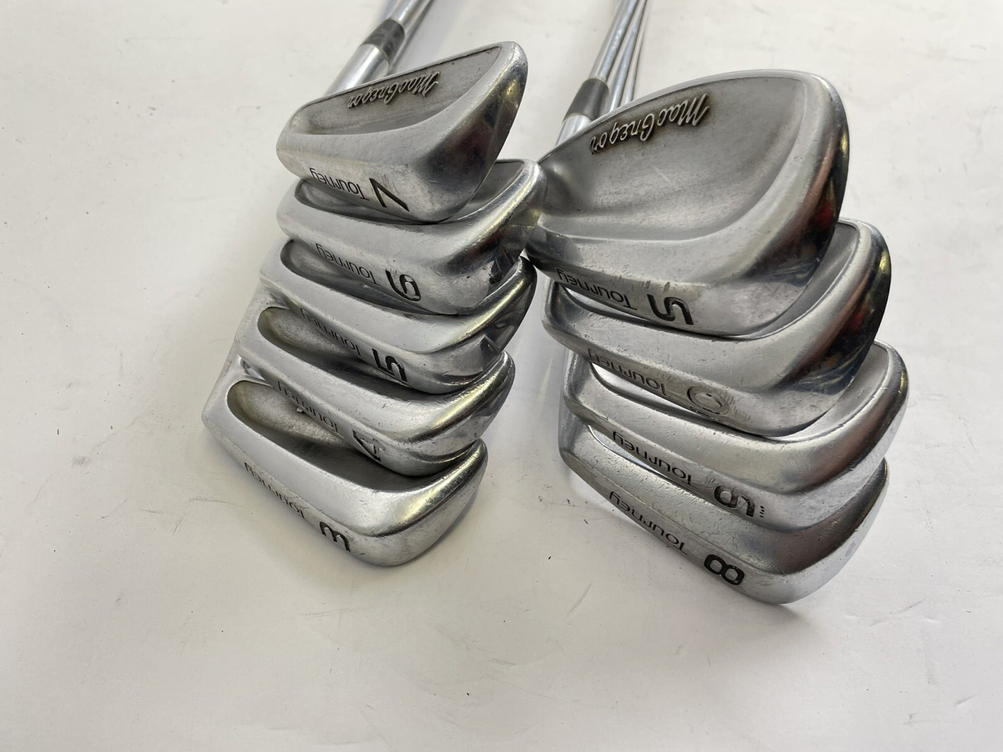 Macgregor Tourney Irons Set 3-SW Mens Regular Steel /Right /New Grips /32147